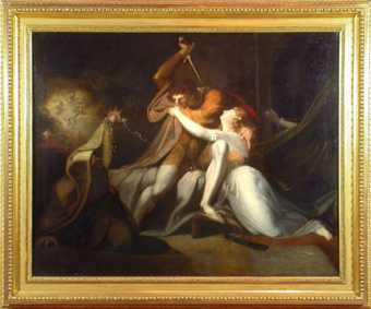 Henry Fuseli Percival Delivering Belisane from the Enchantment of Urma