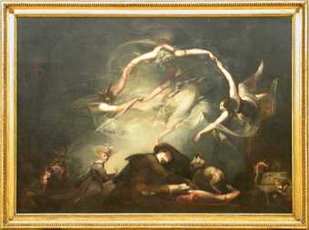 Henry Fuseli The Shepherd Dream, from Paradise Lost 1793