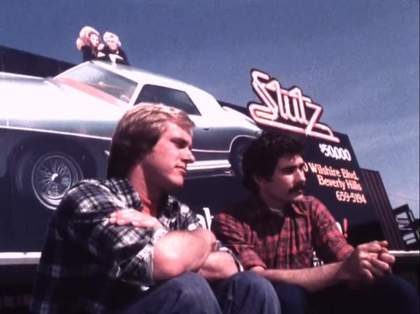 Bruce and Norman Yonemoto, Garage Sale 1976, film still. Courtesy Bruce Yonemoto