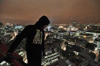 Bradley Garrett photo of an urban explorer