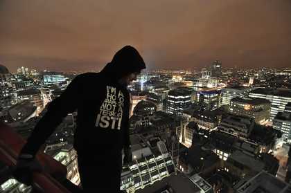 Bradley Garrett photo of an urban explorer