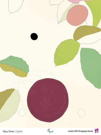 Gary Hume Capital London Olympic 2012 poster