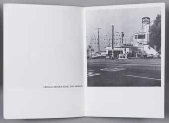 Edward Ruscha, Twentysix Gasoline Stations, 1963, 3rd edition, Los Angeles 1969