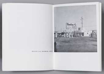 Edward Ruscha Twentysix Gasoline Stations, 1963, 3rd edition, Los Angeles 1969