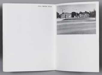 Edward Ruscha Twentysix Gasoline Stations, 1963, 3rd edition, Los Angeles 1969