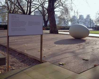Gavin Turk Oeuvre, installed outside Tate Britain