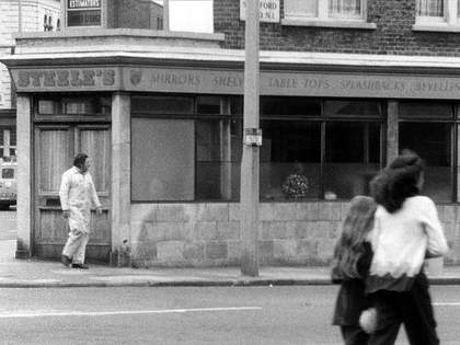 John Smith The Girl Chewing Gum 1976 (film still)