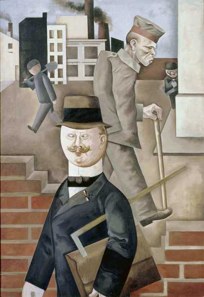 George Grosz - Grey Day 1921