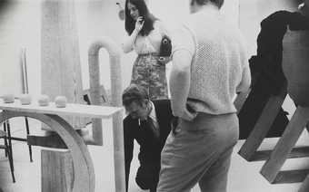 George Fullard and Phyllida Barlow at Chelsea School of Art, c.1967