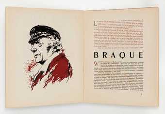 Georges Braque London 1946 (inner pages) from Tate Publishing