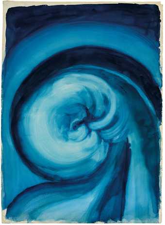 Georgia O'Keeffe, Blue I, 1916