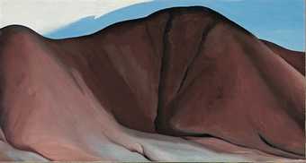 Georgia O'Keeffe, Purple Hills, 1935