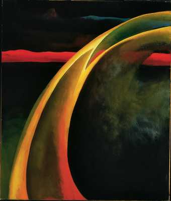 Georgia O'Keeffe, Red and Orange Streak, 1919