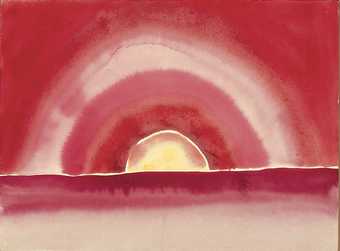 Georgia O'Keeffe, Sunrise, 1916