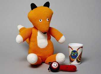 Photograph of a cuddly fox toy