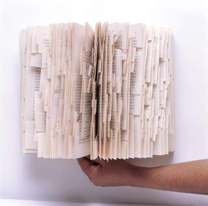 Simryn Gill Untitled (detail: The Asian Highway: A complete Overland Guide from Australia to Europe, Angus and Robertson, Sydney, 1979) 2006