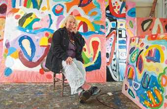 gillian ayres paintings