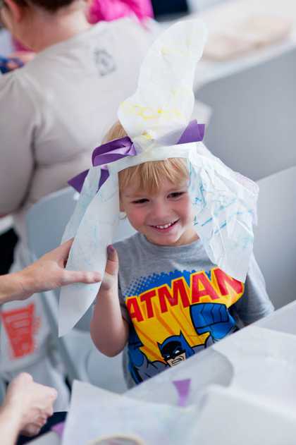 Family activity at Tate Liverpool