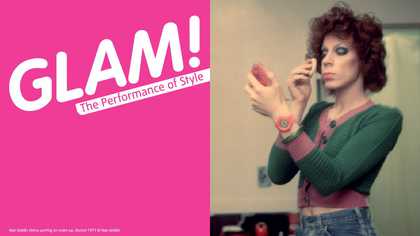 Glam! The Performance of Style web banner
