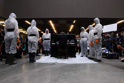 George Maciunas, Selection from 12 Piano Compositions for Nam June Paik 1962, performed at Tate Modern in 2008