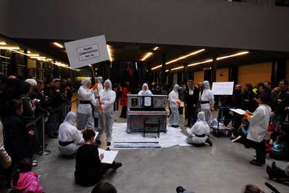 George Maciunas, Selection from 12 Piano Compositions for Nam June Paik 1962, performed at  in 2008