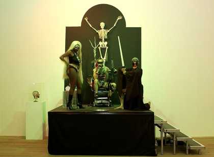 Guillermo Gómez-Peña, Ex Centris (A Living Diorama of Fetish-ized Others) 2002