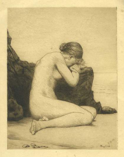 Engraving by Thomas Cooper Gotch