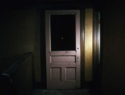 Ana Mendieta Door Piece 1973, film still. Copyright The Estate of Ana Mendieta Collection, L.L.C. Courtesy Galerie Lelong & Co. and Alison Jacques Gallery