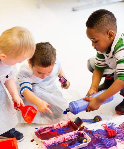 Child at Tate Liverpool workshop