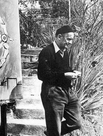 Graham Sutherland in his garden in Menton, South of France, c.1962