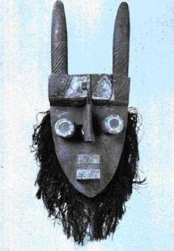 African Grebo mask bought by Pablo Picasso in 1912