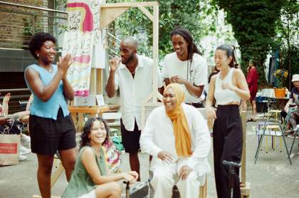 A group photo of RESOLVE Collective