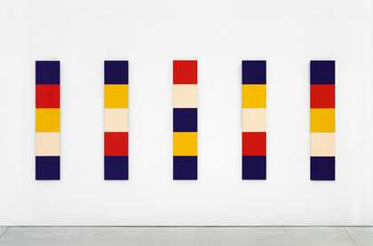 Ellsworth Kelly Red Yellow Blue White  1952