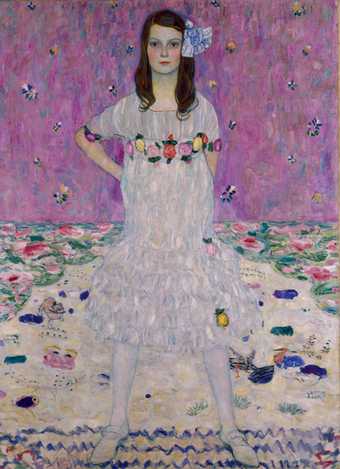 Gustav Klimt Portait of Mäda Primavesi c.1913