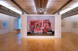 Philip Guston installation view Tate Liverpool 2002