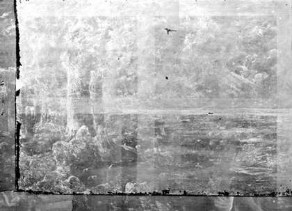 X-ray mosaic of Sketch for Hadleigh Castle