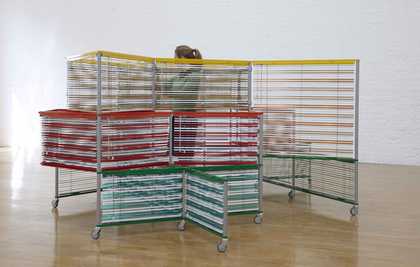 Haegue Yang Dress Vehicle – Bulky Lacoste Birdy 2011
