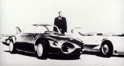 Fig.3 Source for the collage element; a jet engined car.
