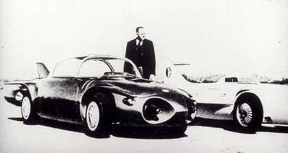 Fig.3 Source for the collage element; a jet engined car.