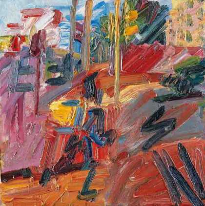 Frank Auerbach Hampstead Road, High Summer 2010