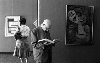Hans Haacke Photographic Notes, documenta 2, Mondrian, Klee 1959