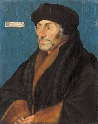 Hans Holbein the Younger Erasmus of Rotterdam 1523