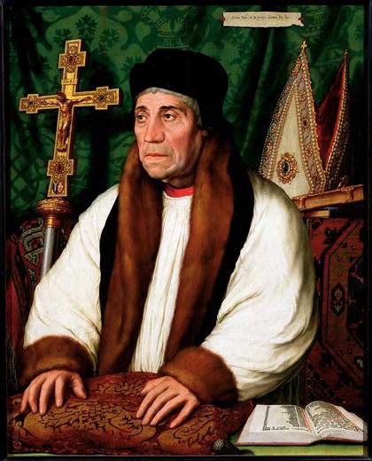 Hans Holbein the Younger Portrait of William Warham 1527