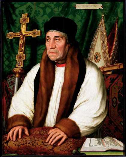 Hans Holbein the Younger Portrait of William Warham 1527