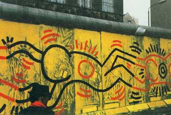 Keith Haring mural in Berlin