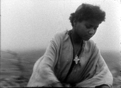 Film still from Haile Gerima Harvest: 3,000 Years, years 9