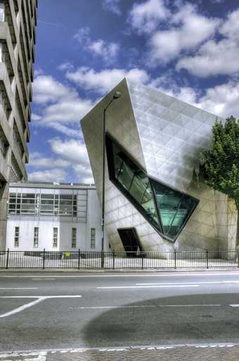 Graduate centre at the London Metropolitan University, designed by Daniel Libeskind