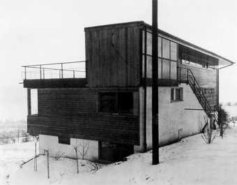 Haus Schlehstud, where Peter Fischli grew up in Meilen, Switzerland, designed and built by his father Hans
