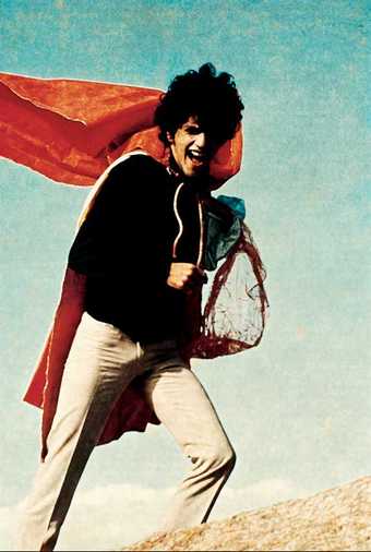 Hélio Oiticica P 04 Parangolé Cape 01 1964 Singer and composer Caetano Veloso wearing the cape in 1968