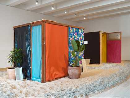 Hélio Oiticica Tropicália, Penetrables PN 2 'Purity is a myth' and PN 3 'Imagetical' 1966-7 Alex Wojcik © Tate Photography Tate 2016